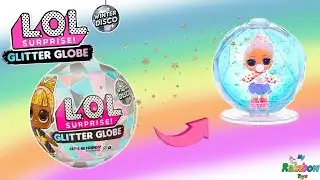РАСПАКОВКА кукла Лол сюрприз зимняя дискотека! Lol Surprise Dolls Winter Disco Glitter Glob!