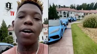 Yung Bleu Shows Off His Collection Of Custom Blue Cars! 🚙