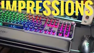 MSI VIGOR GK71 MECHANICAL GAMING KEYBOARD & GM31 GAMING MOUSE | IMPRESSIONS