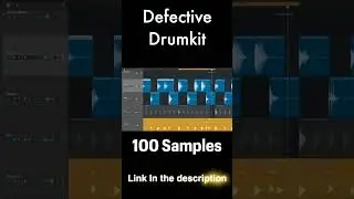 100 Drum Samples   Defective Drumkit   Royalty Free Sample Pack Preview 4