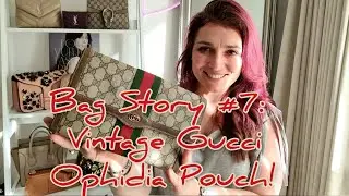 Bag Story #7: Vintage Gucci Ophedia Clutch!