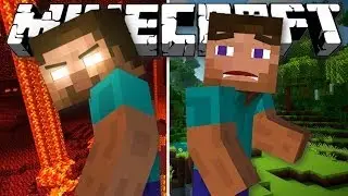 The Story of Herobrine - (Minecraft Mod Showcase & Machinima)