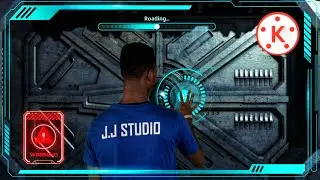 Sci-fi Hud effect kinemaster made easy!!  / hud effect tutorial on android devices