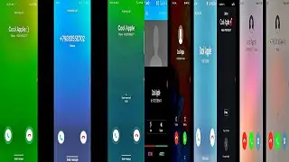 Various incoming calls / screen calls recordings
