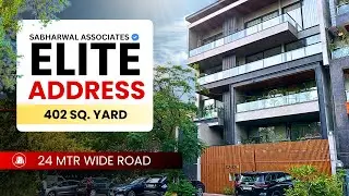 Elite Address | Beyond Luxury | 402 Sq. Yard | Builder Floor in Gurgaon | Sabharwal Associates