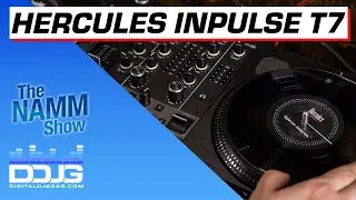 Hercules Unveils DJControl Inpulse T7 Motorized DJ Controller at NAMM 2023 with Digital DJ Gear!