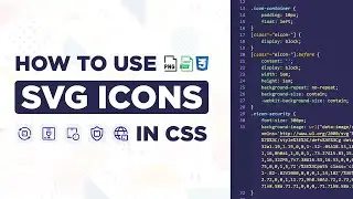 How to use SVG Icons in CSS | Convert PNG Icons to SVG