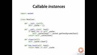 Python: Callable Instances