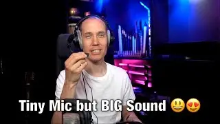 Tiny Mic but BIG Sound! 😍
