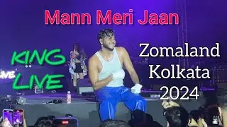 Maan. Meri Jaan | King LIVE Concert | Zomaland Kolkata 2024