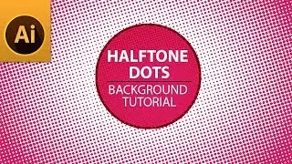 Modern Halftone Dots Background Tutorial in Illustrator