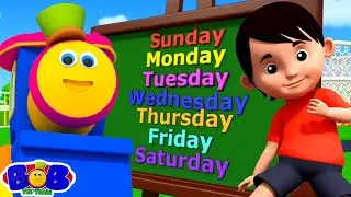 Days Of The Week + More Learning Videos & Baby Rhymes by Bob The Train