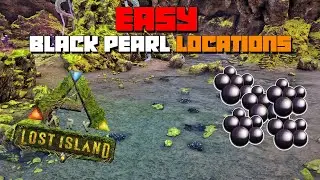 ARK: Lost Island | 2 AMAZING & EASY Black Pearl Locations!