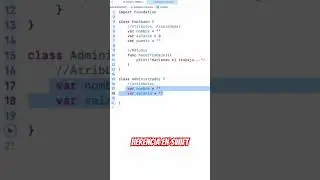 Cómo aplicar Herencia en Programación #swift5 #poo #videocorto