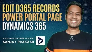 Edit Dynamics 365 Records From Portals | Dynamics 365 Power Apps Portals