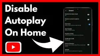 How to Disable Autoplay On YouTube Home Page | Simple And Easy (2024)
