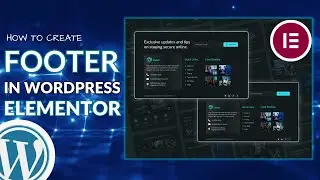 How To Make Footer In Wordpress Website With Elementor 2024 - FREE - Header and Footer Plugin