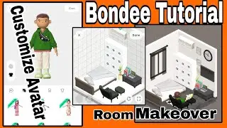 Bondee App Tutorial | How to sign Up | Customize Avatar and Room Makeover (Tagalog) | BuksTV