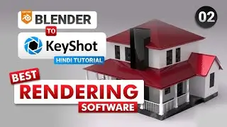 3D House animation Blender to Keyshot tutorial  @KeyShot | What's the best program for 3d modelers?