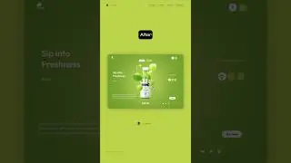 Juice Animation Web Design In Figma