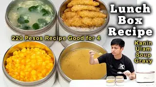 220 Pesos Apat Kayong Makakapag Baon Nito | Lunch Box Recipe