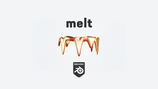 Melt Any Object In Blender | Tutorial