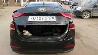Упоры багажника Hyundai Solaris 2017-