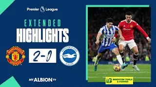 Extended PL Highlights: Manchester United 2 Albion 0