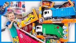 Toy Construction Trucks SHOPPING SPREE!!!