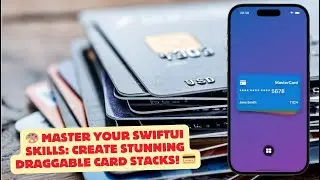 🎨 Master Your SwiftUI Skills: Create Stunning Draggable Card Stacks 