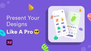 How to present your designs on social media like a Pro! | Using Adobe XD | Beginners Guide