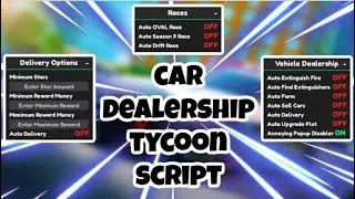 [THE HUNT] Car Dealership Tycoon Script | Auto Farm + Race | Infinite Money | AND MORE | PASTEBIN