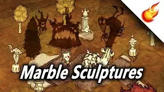MARBLE SCULPTURES Setpiece Overview - Don't Starve Together