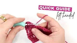 LEFT HANDED CROCHET: Crochet Abbreviations Quick Guide - US and UK Terms