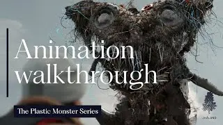 Animation walkthrough for the Plastic Monster