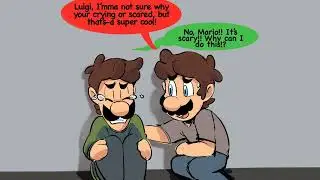 What if Luigi had psychic powers Comic Dub