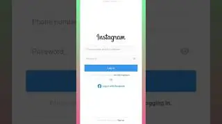 How to Make Instagram Login Page in Android Studio | InstagramLoginDesign | Android Coding