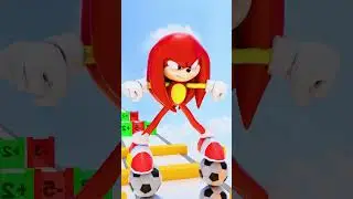 Help Sonic In Cargo Skate Run Vs Knuckles