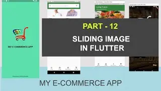 Sliding Image in Flutter to Slide Products - 12 - Flutter eCommerce App With Firebase