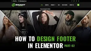 Design Footer in Elementor Pro | WordPress Footer Design | OceanWP Footer | AM Webtech