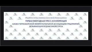 Первая ежегодная пресс-конференция Азово-Черноморской межрегиональной ассоциации предприятий