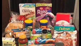 Kroger Grocery Haul for a family of 4