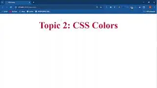 Beginner's Friendly Guide to CSS Colors