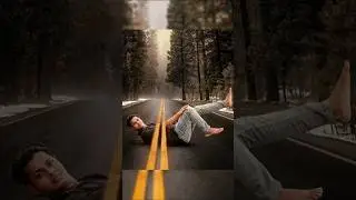 Road 🛣️ Creative Photo editing tutorial / #picsart #photography #shortvideo