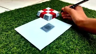 How to draw 3d illusion 😱 l very easy l tutorial l 3d illusion