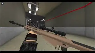 holding the m107 in 1 hand - roblox phantom forces