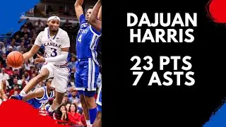 Dajuan Harris Highlights vs. Kentucky | 11/14/23 | 23 Pts, 7 Asts