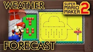 Super Mario Maker 2 - Wigglers Deadly Weather Forecast