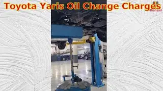 Toyota Yaris oil change Charges