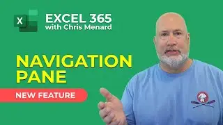 Excel - How to use the Navigation pane for charts, tables, PivotTables, pictures, and worksheets